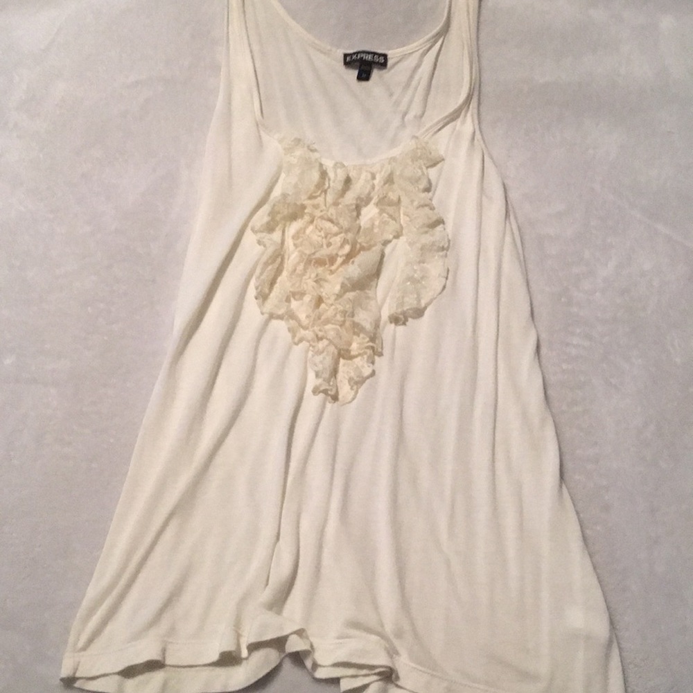 Ruffle Tank from Express